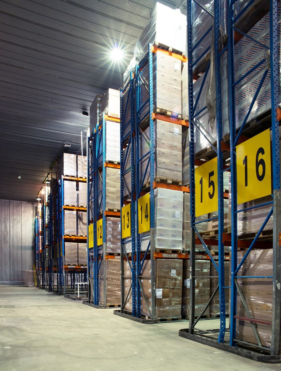 Cold Storage Solutions | Industries | Turnkey Warehouse Systems